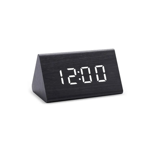 Minimalist Wooden Digital Alarm Clock