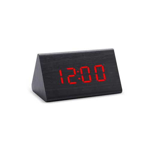 Minimalist Wooden Digital Alarm Clock